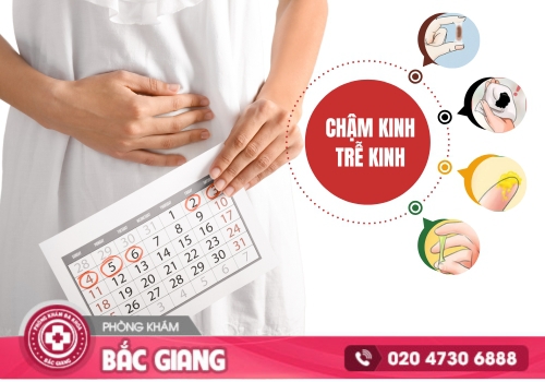 Chậm kinh ra dịch bất thường xảy ra do nhiều nguyên nhân khác nhau. chậm kinh ra dịch bất thường