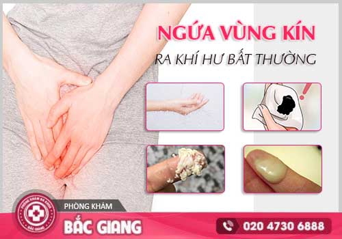 Ngứa vùng kín ra khí hư bất thường