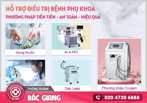Hỗ trợ điều trị huyết trắng màu xanh bằng các phương pháp ngoại khoa hiện đại. huyết trắng màu xanh