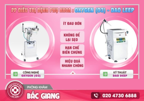 Hỗ trợ điều trị bệnh phụ khoa bằng các phương pháp ngoại khoa hiện đại. huyết trắng có lẫn sợi máu