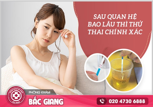 Quan hệ bao lâu thử que được? Thời gian thử que cho kết quả chính xác